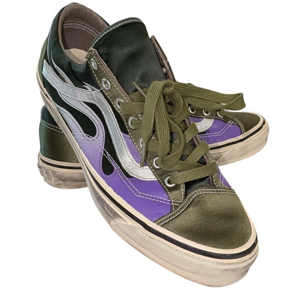 Vans LX Old Skool 36 Mens 11 Archive Flame Green Balsam Sold Out Rare Collectors